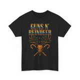 Guns N’ Reindeer Basic T-Shirt - Unisex
