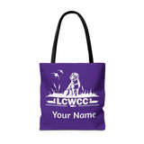 LCWCC Dog Logo Tote Bag