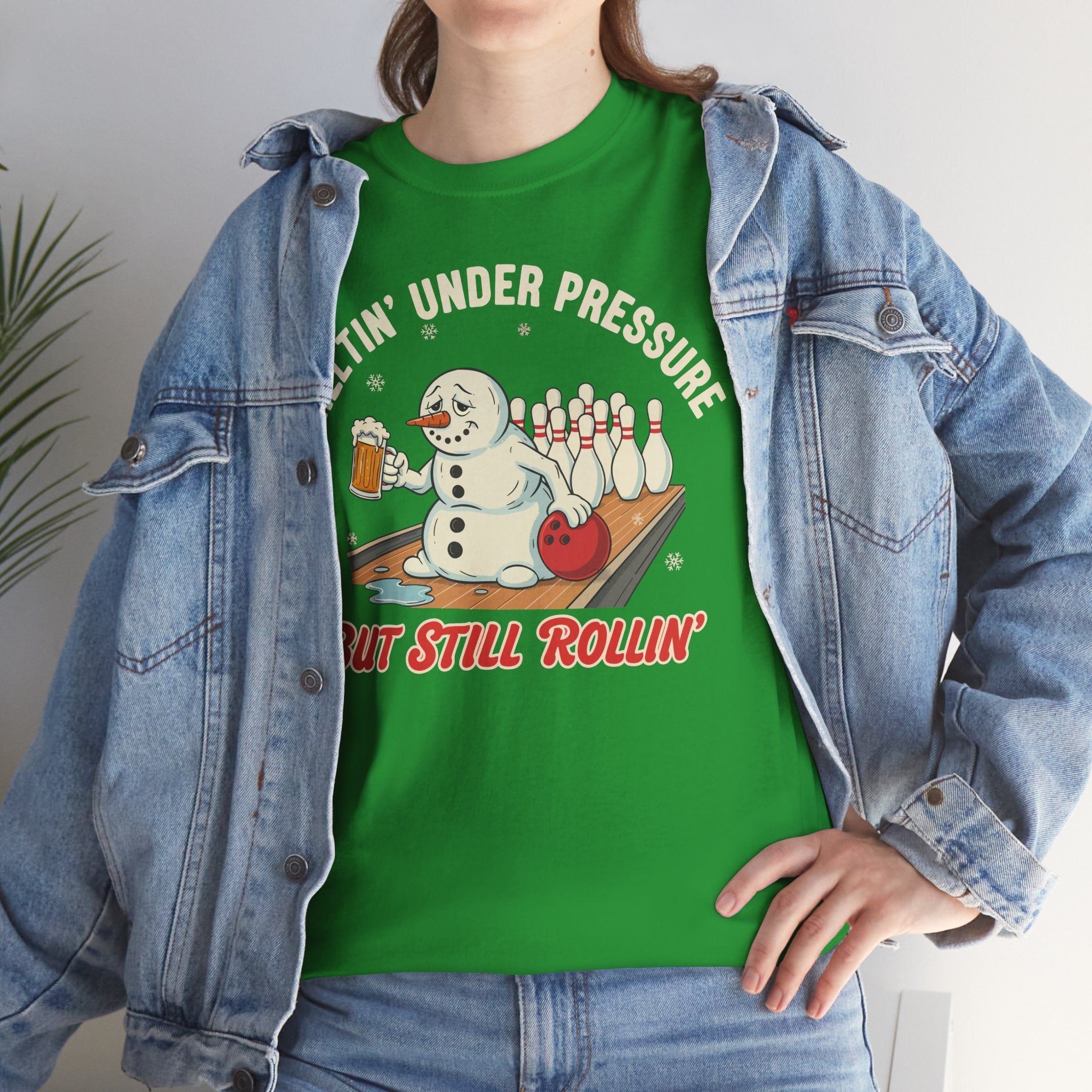 Meltin Under Pressure But Still Rollin Basic T-Shirt - Unisex