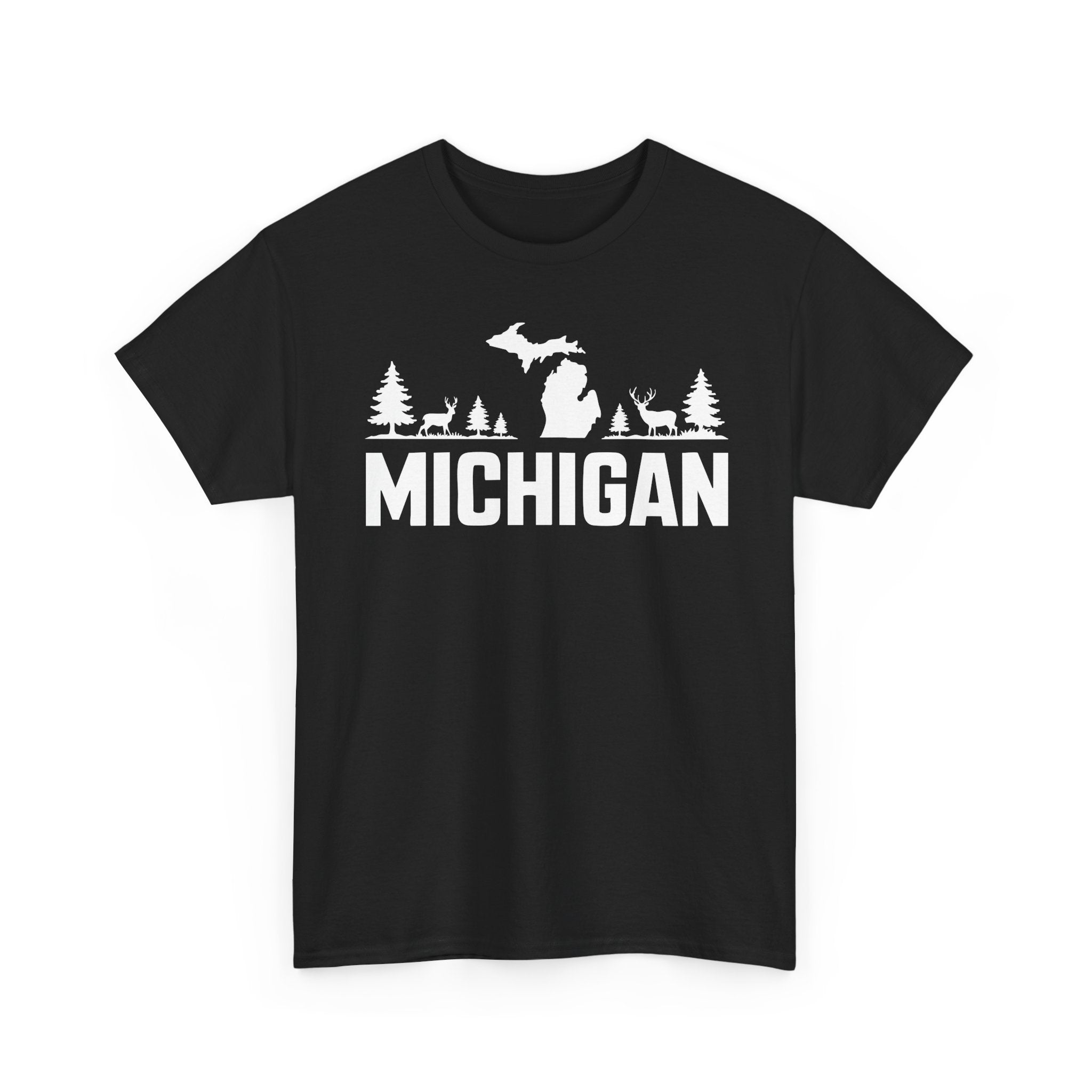 Michigan Deer Basic T-Shirt - Unisex
