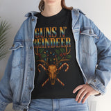 Guns N’ Reindeer Basic T-Shirt - Unisex