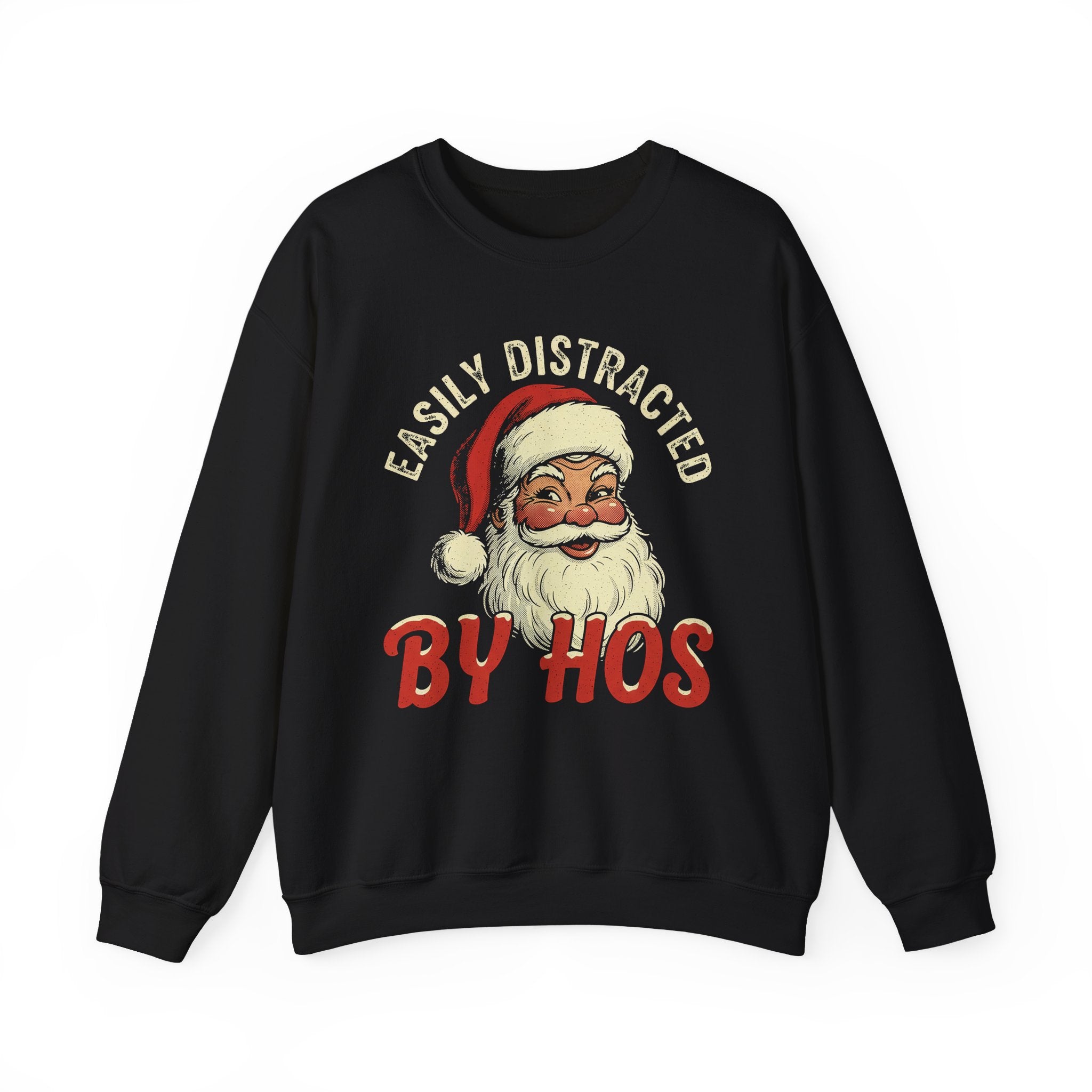 Easily Distracted By Hos Crewneck Sweatshirt - Unisex