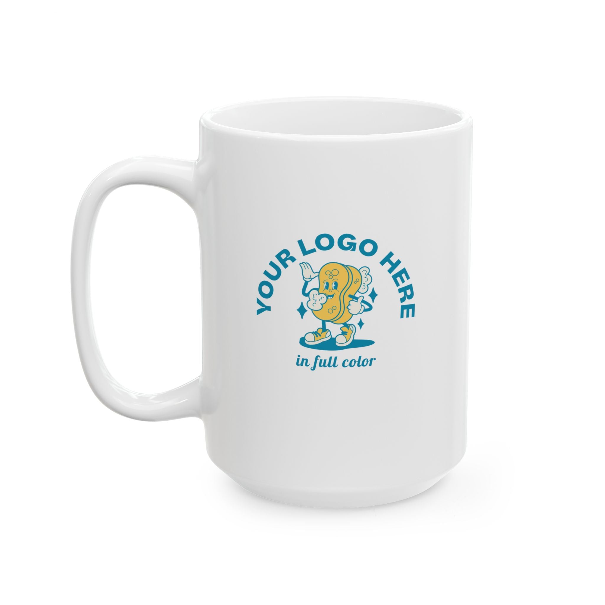 Personalized Ceramic Mug - Your Logo, Your Brand