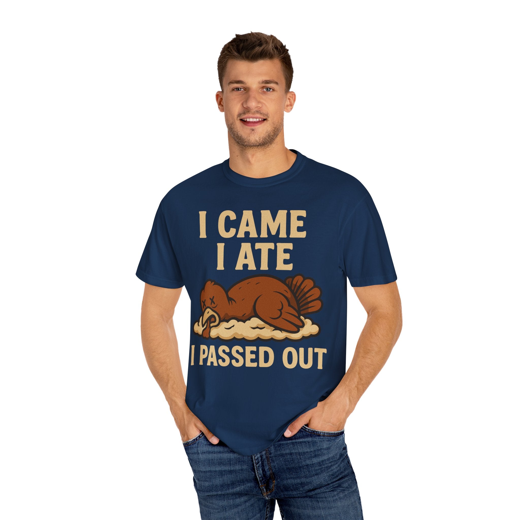 I Came I Ate I Passed Out Premium T-Shirt - Unisex