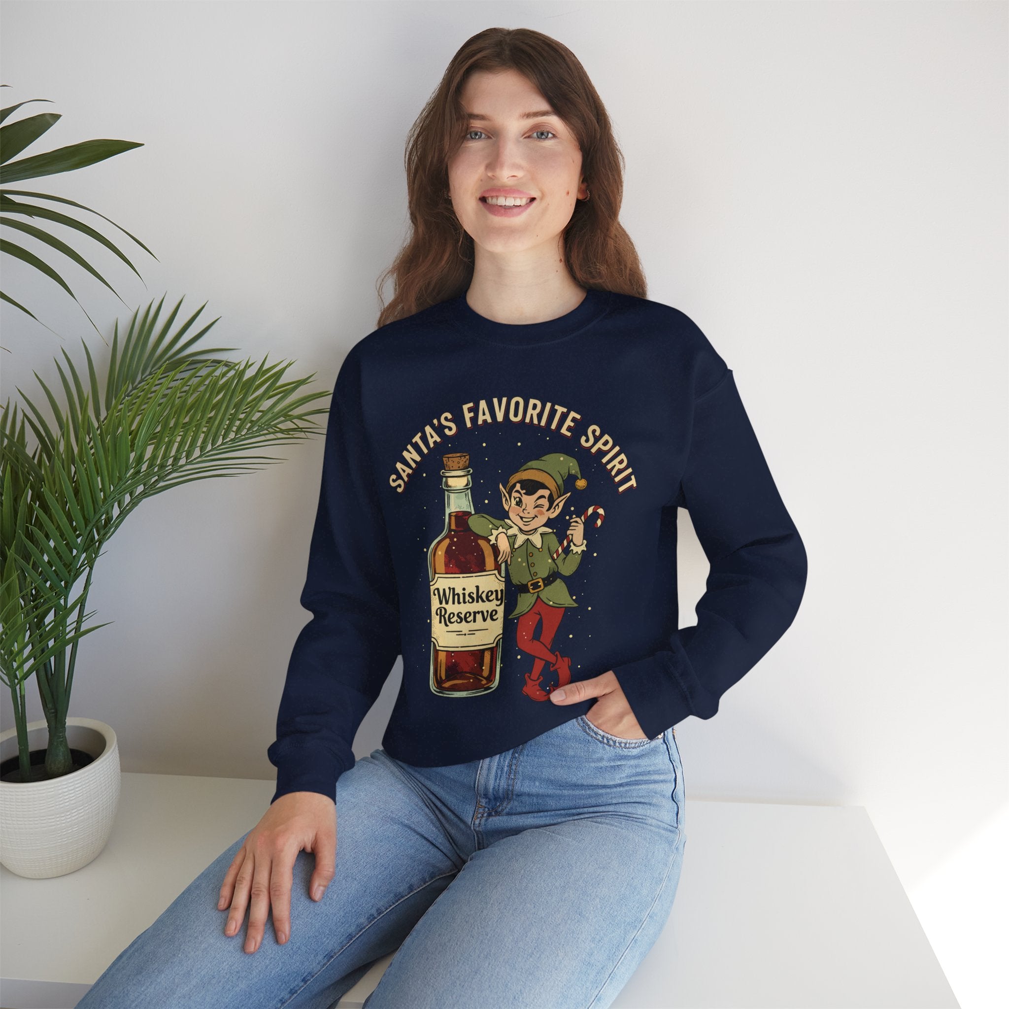 Santas Favorite Spirit Crewneck Sweatshirt - Unisex
