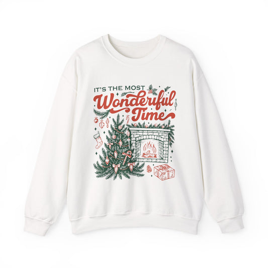 It's the Most Wonderful Time Crewneck Sweatshirt - Unisex