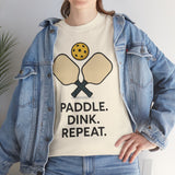 Paddle Dink Repeat Basic T-Shirt - Unisex