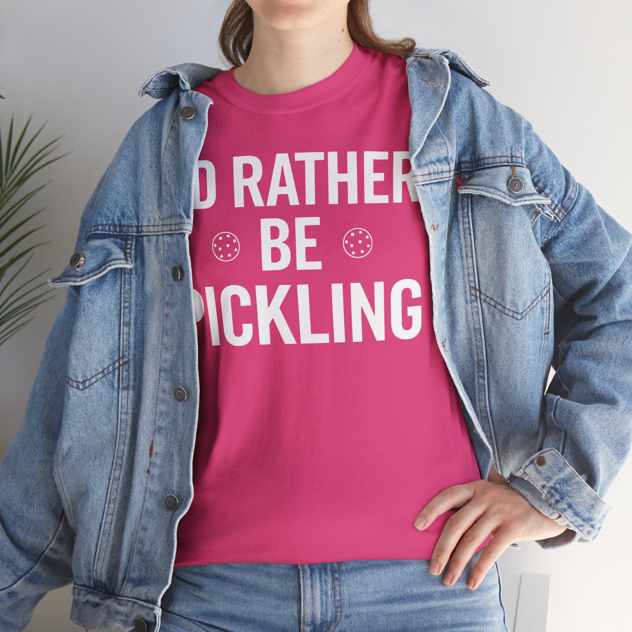 I'd Rather be Pickling Basic T-Shirt - Unisex