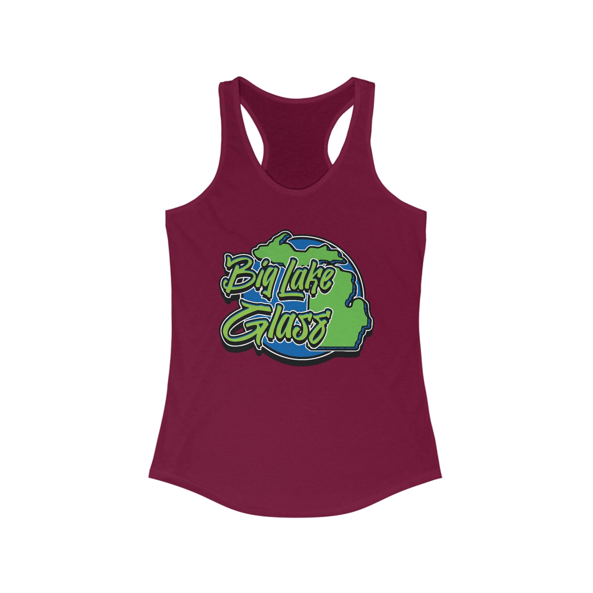 Basic Racerback Tank Top - Women's - Big Lake Glass