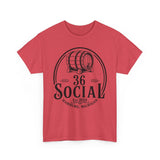 36 Social Logo 2 Black SL Basic T-Shirt - Unisex