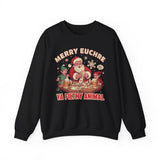 Merry Euchre Ya Filthy Animal Classic Crewneck Sweatshirt - Unisex