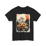 Pumpkin Black Basic T-Shirt - Unisex