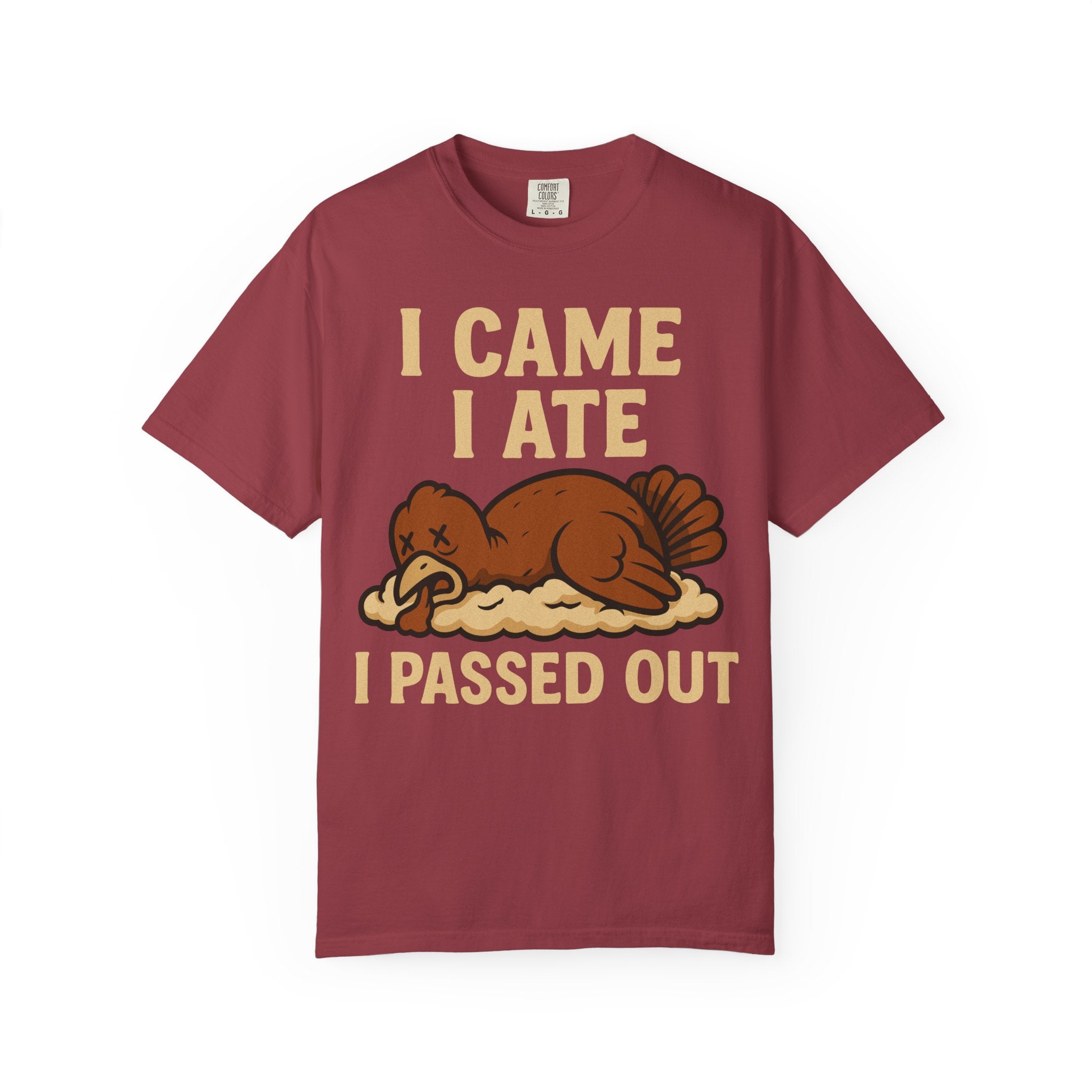 I Came I Ate I Passed Out Premium T-Shirt - Unisex