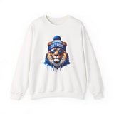 Lion Winter Crewneck Sweatshirt - Unisex