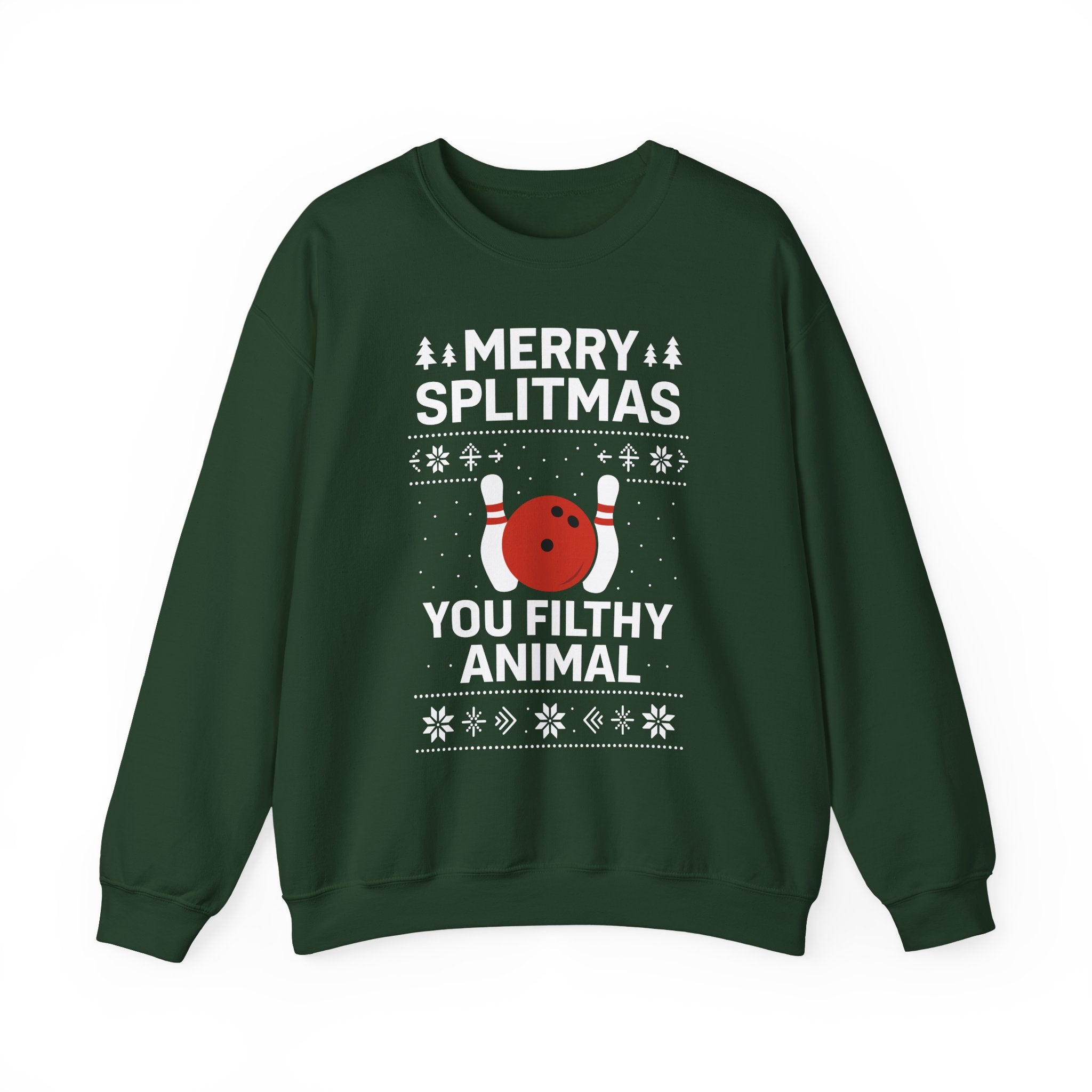 Merry Splitmas Crewneck Sweatshirt - Unisex