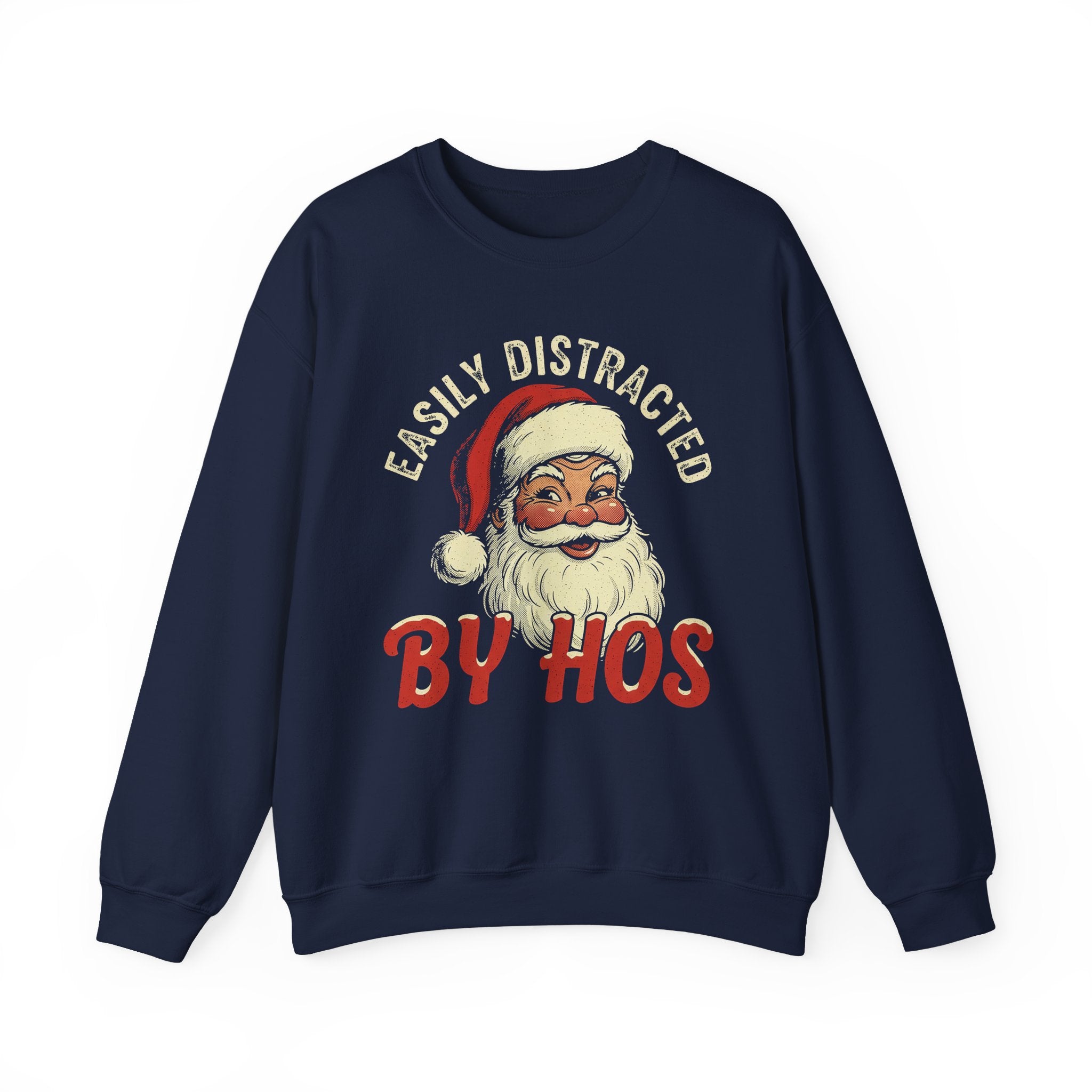 Easily Distracted By Hos Crewneck Sweatshirt - Unisex