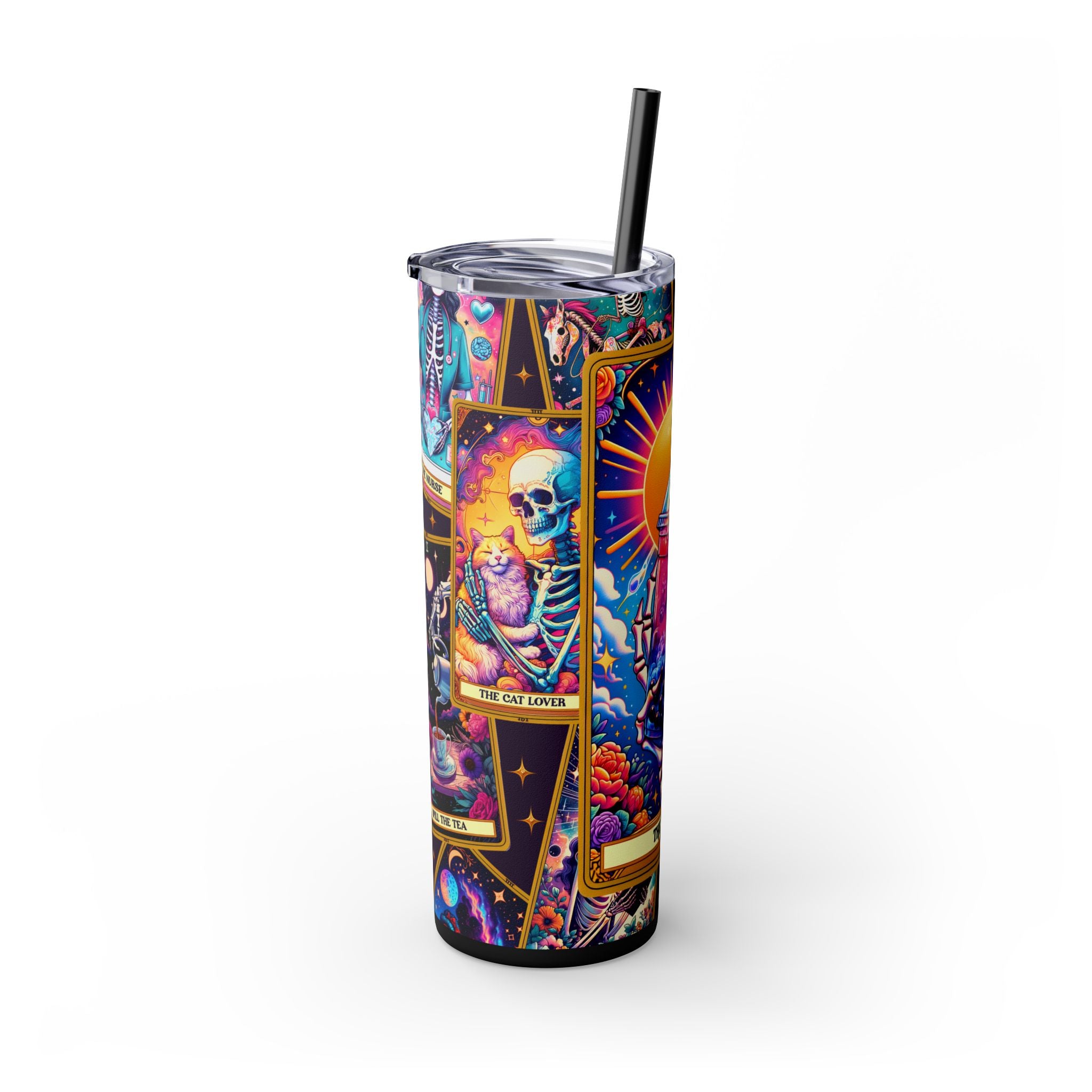 The Boba 1 Skinny Steel Tumbler with Straw, 20oz