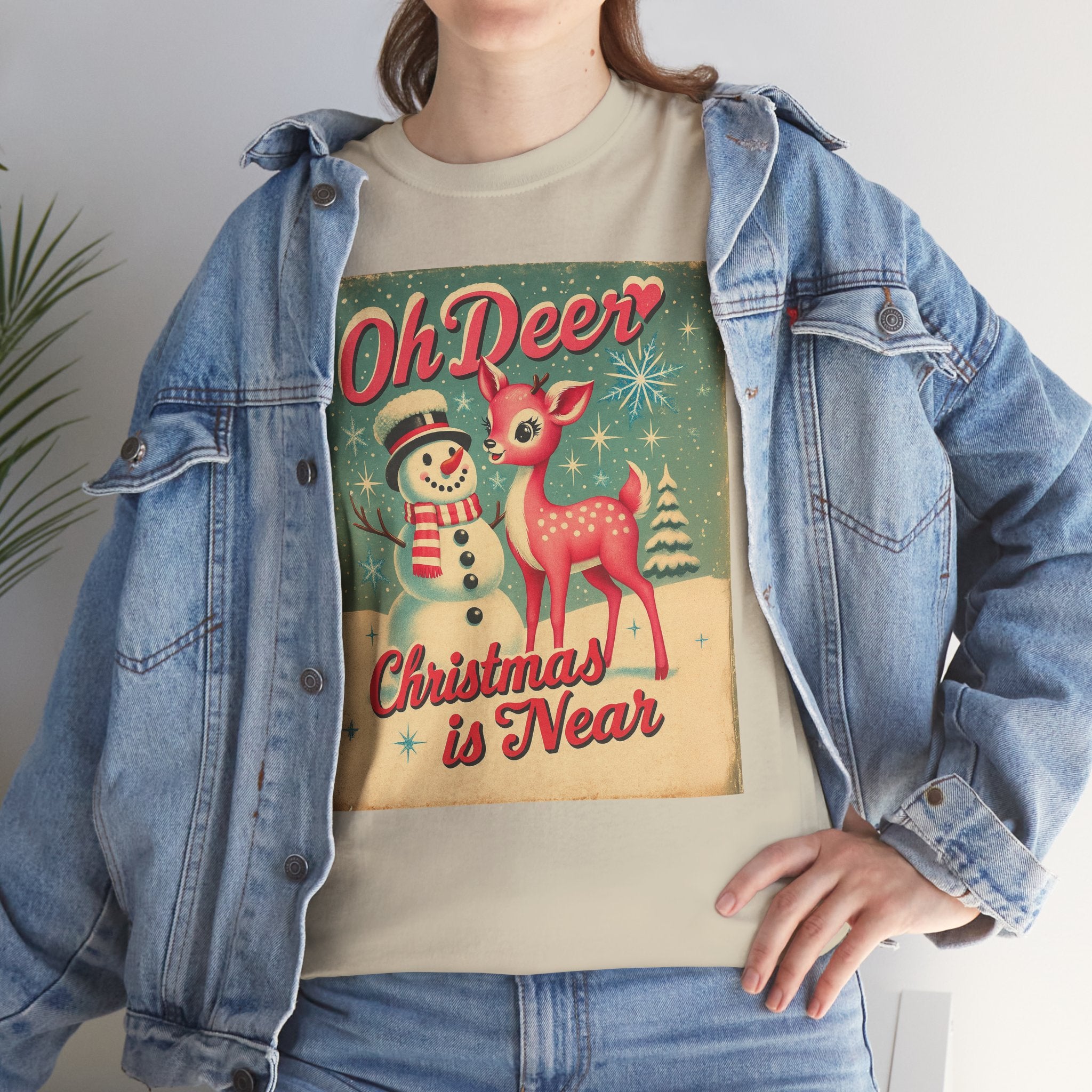 Oh Deer Basic T-Shirt - Unisex