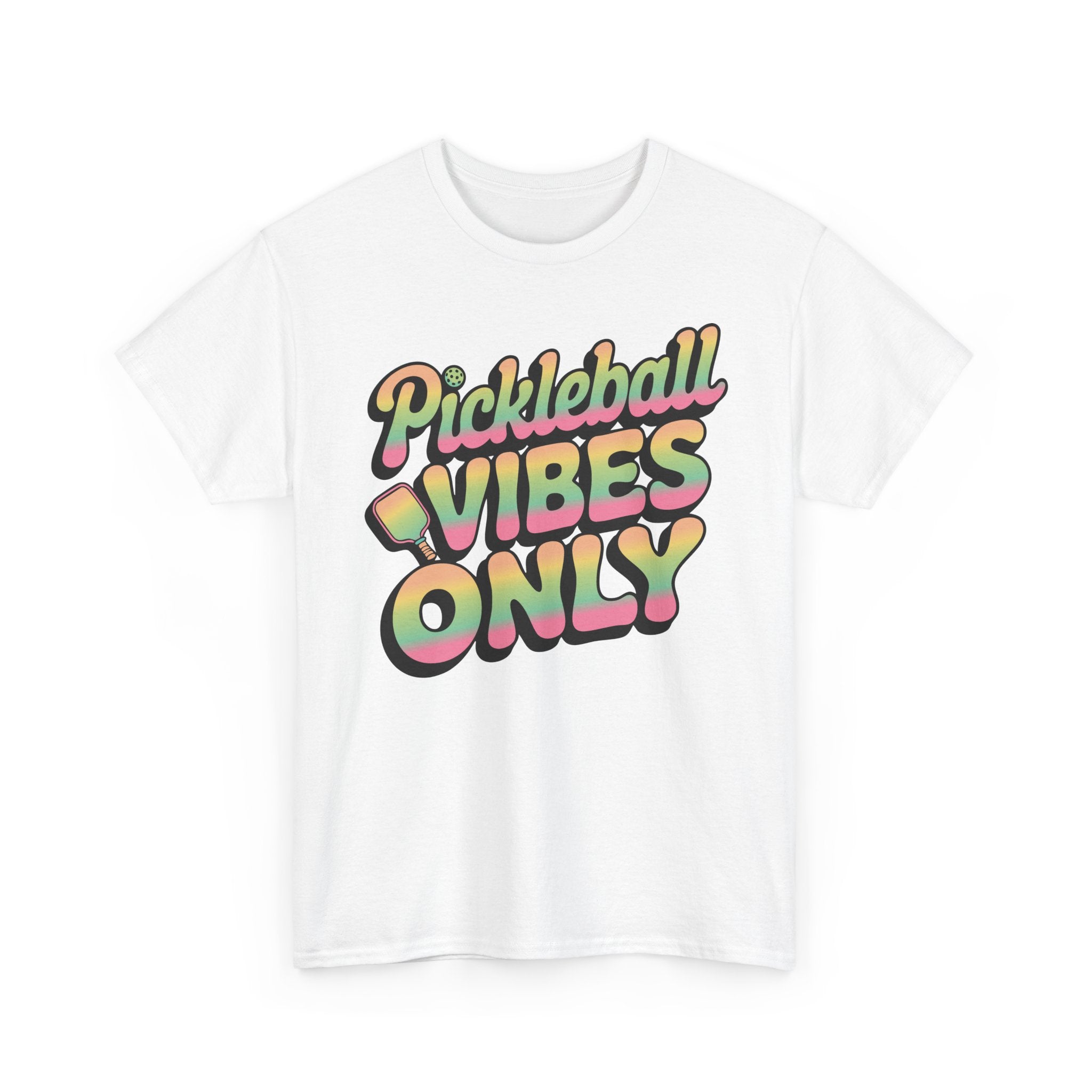 Pickleball Vibes Only Basic T-Shirt - Unisex