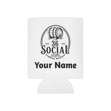 36 Social Logo 2 SL Can Cooler - Regular - White (Amaranth)