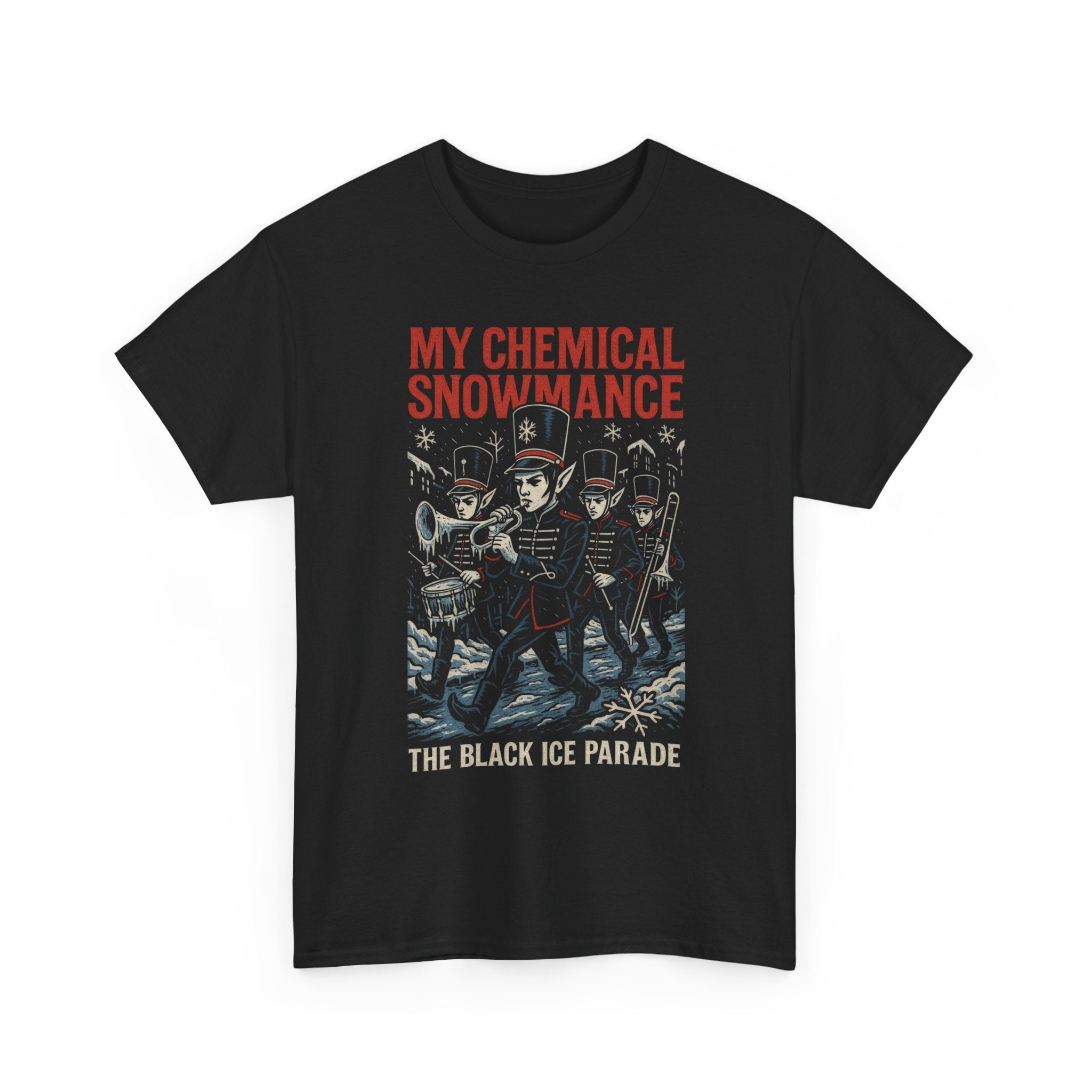 My Chemical Snowmance Black Ice Parade Firefly Basic T-Shirt - Unisex