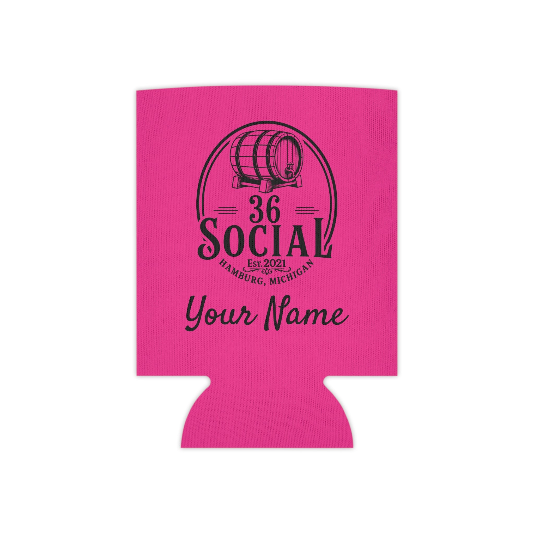 36 Social Logo 2 SL Can Cooler - Regular - Pink (Satisfy)