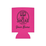 36 Social Logo 2 SL Can Cooler - Regular - Pink (Satisfy)