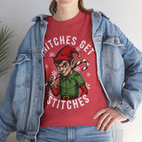 Snitches Get Stitches Basic T-Shirt - Unisex