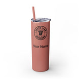South Lyon Local AF Skinny Steel Tumbler with Straw - 20oz