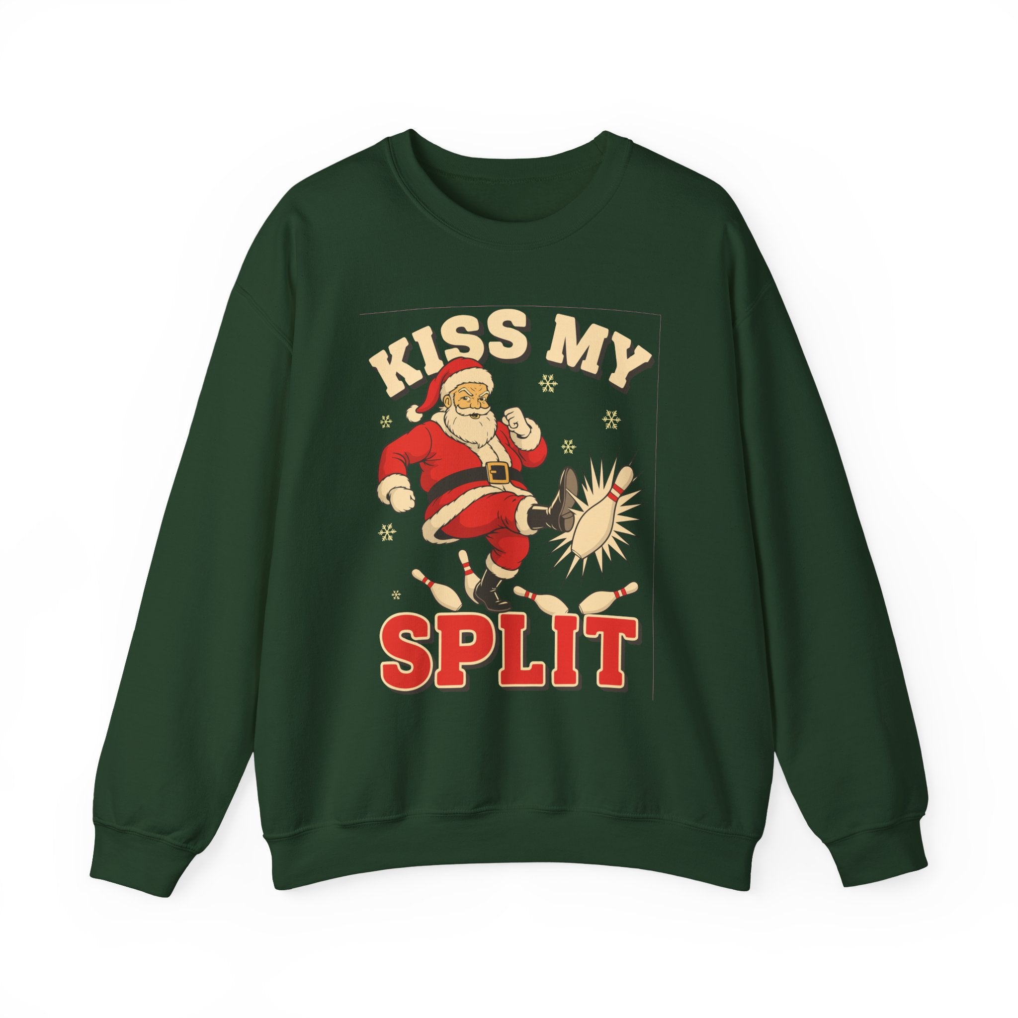 Kiss My Split Crewneck Sweatshirt - Unisex
