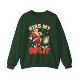 Kiss My Split Crewneck Sweatshirt - Unisex