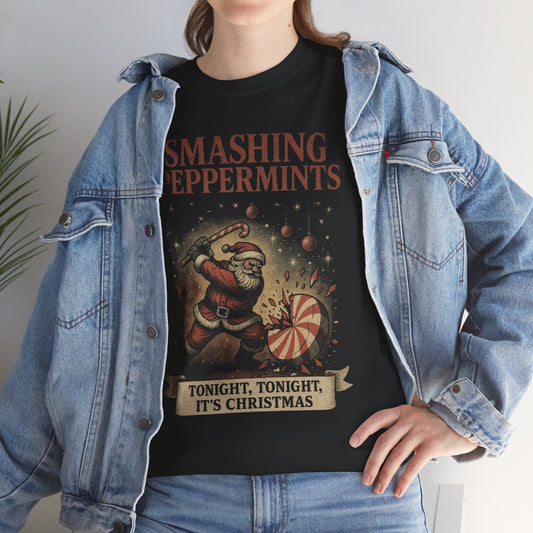 Smashing Peppermints - Tonight, Tonight, It’s Christmas Basic T-Shirt - Unisex