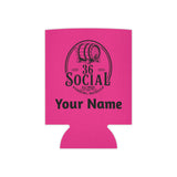 36 Social Logo 2 SL Can Cooler - Regular - Pink (Amaranth)
