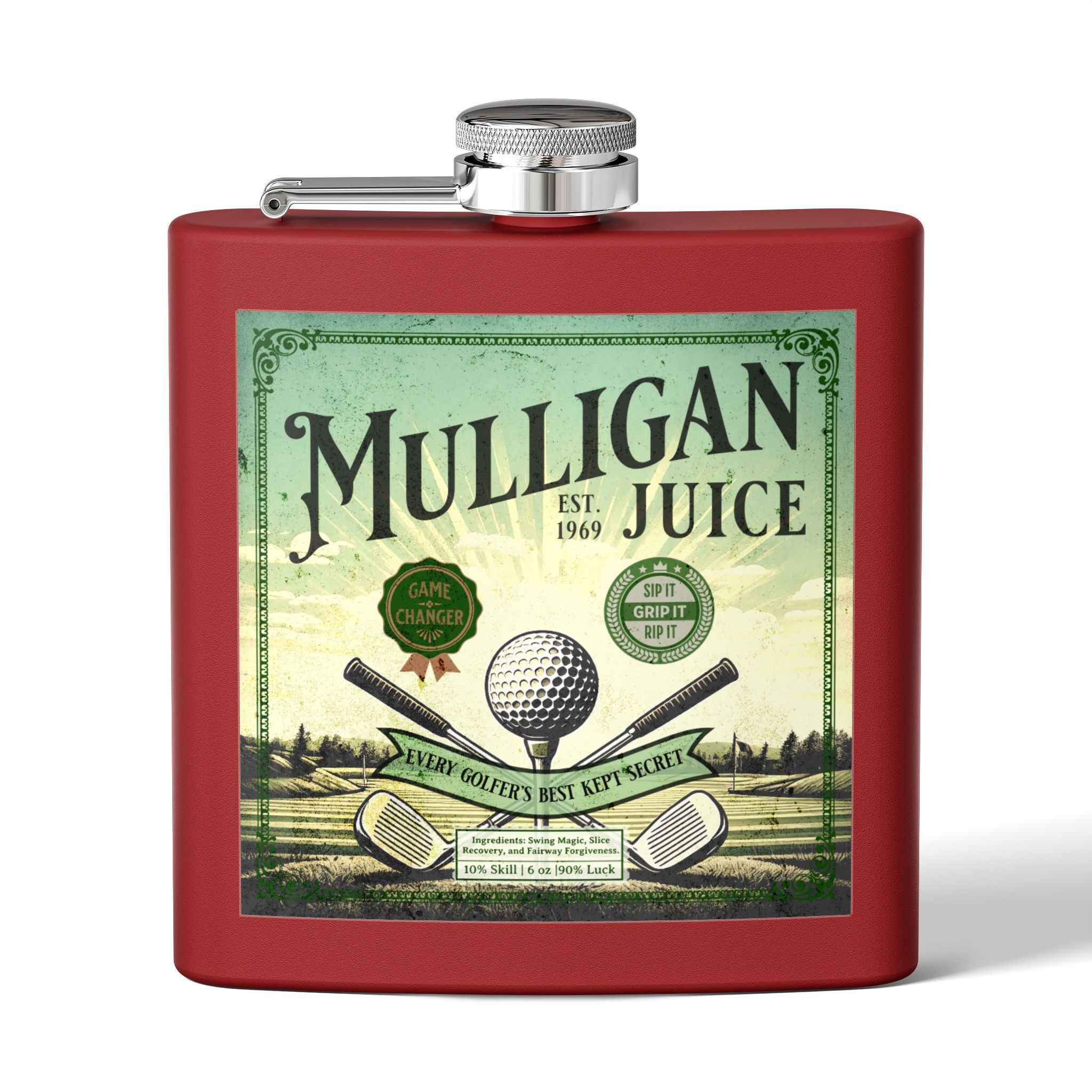 Mulligan Juice  Flask - 6oz