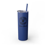Ann Arbor Local AF Skinny Steel Tumbler with Straw - 20oz