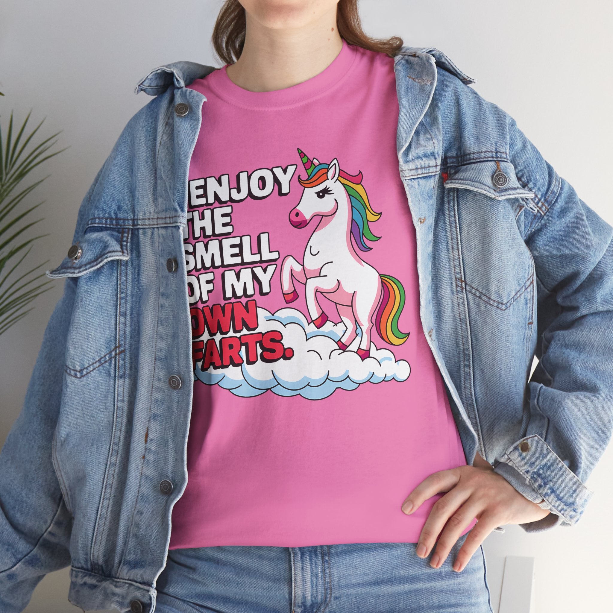 I Enjoy the Smell of My Own Farts Basic T-Shirt - Unisex