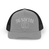Snapback Trucker Cap - Embroidered - 36 Social