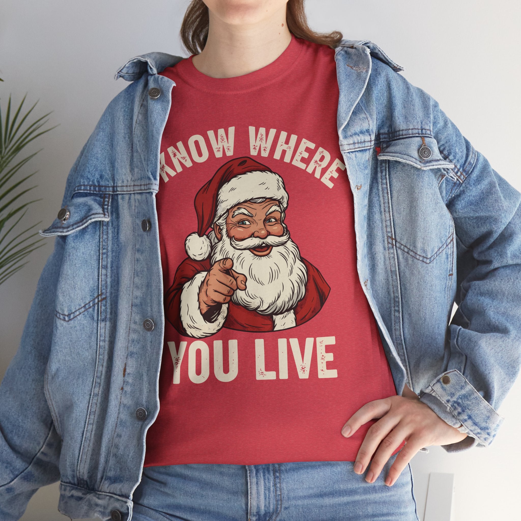 I Know Where You Live Basic T-Shirt - Unisex