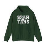 Spartans Football White Hoodie - Unisex