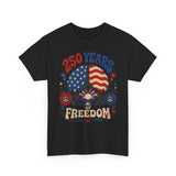 Gnome Flag Freedom 250th Anniversary Cute Patriotic USA 250 Basic T-Shirt - Unisex