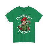 Snitches Get Stitches Basic T-Shirt - Unisex