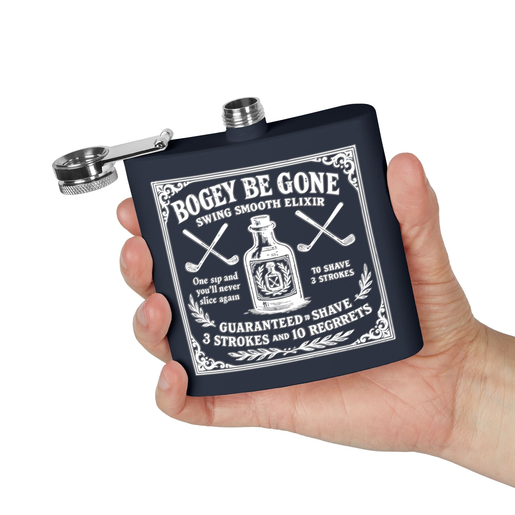 Bogey Be Gone Flask - 6oz