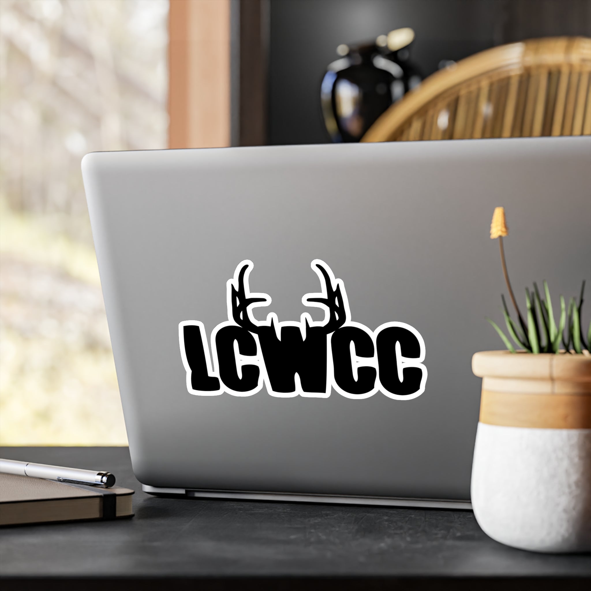 LCWCC Rack Logo Vinyl Decal