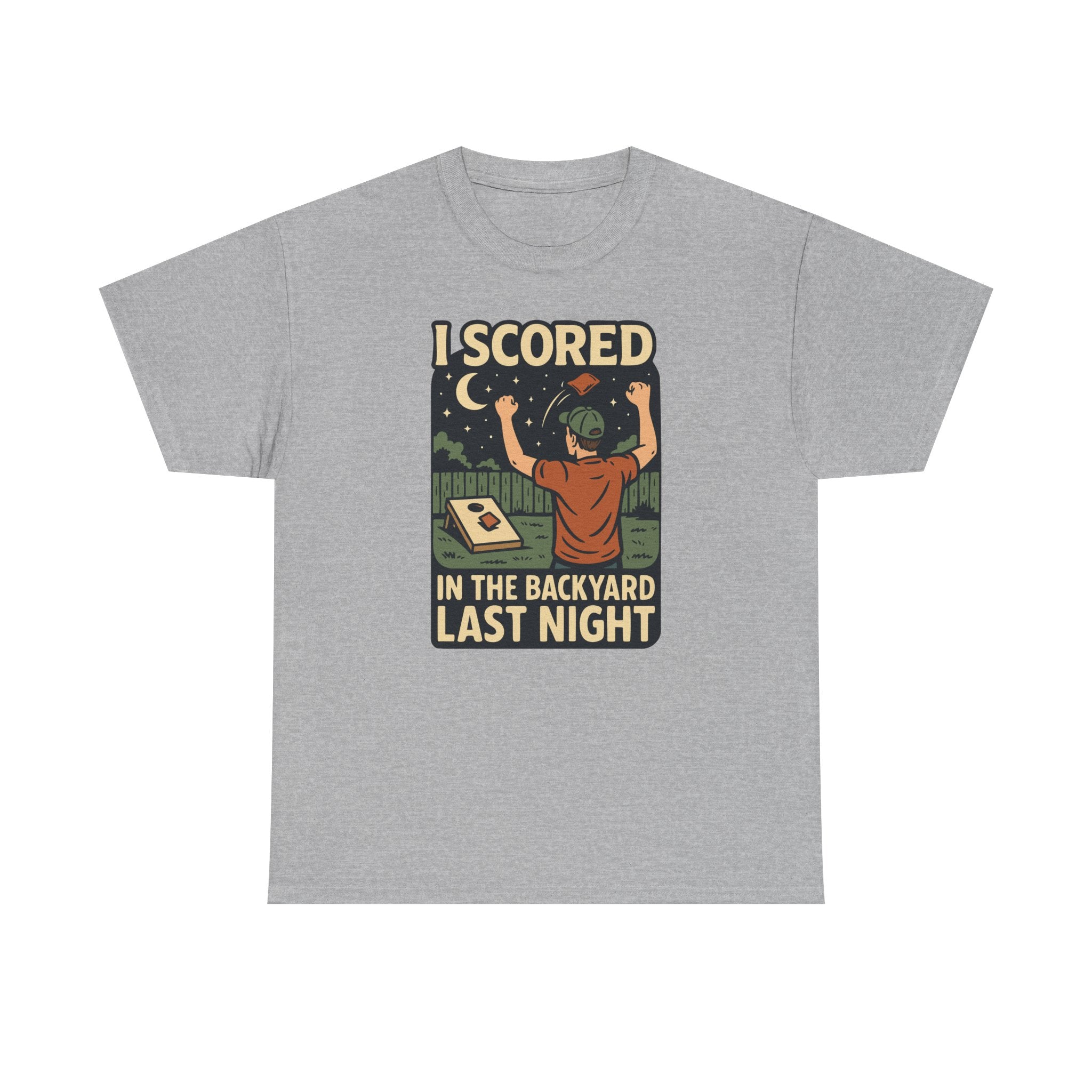I Scored in the Backyard Last Night Basic T-Shirt - Unisex