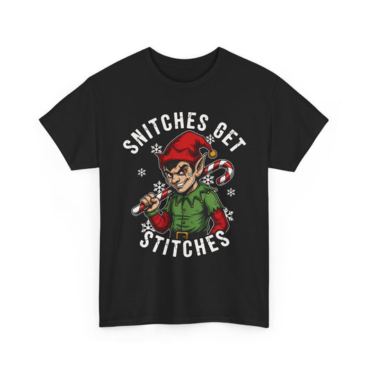 Snitches Get Stitches Basic T-Shirt - Unisex