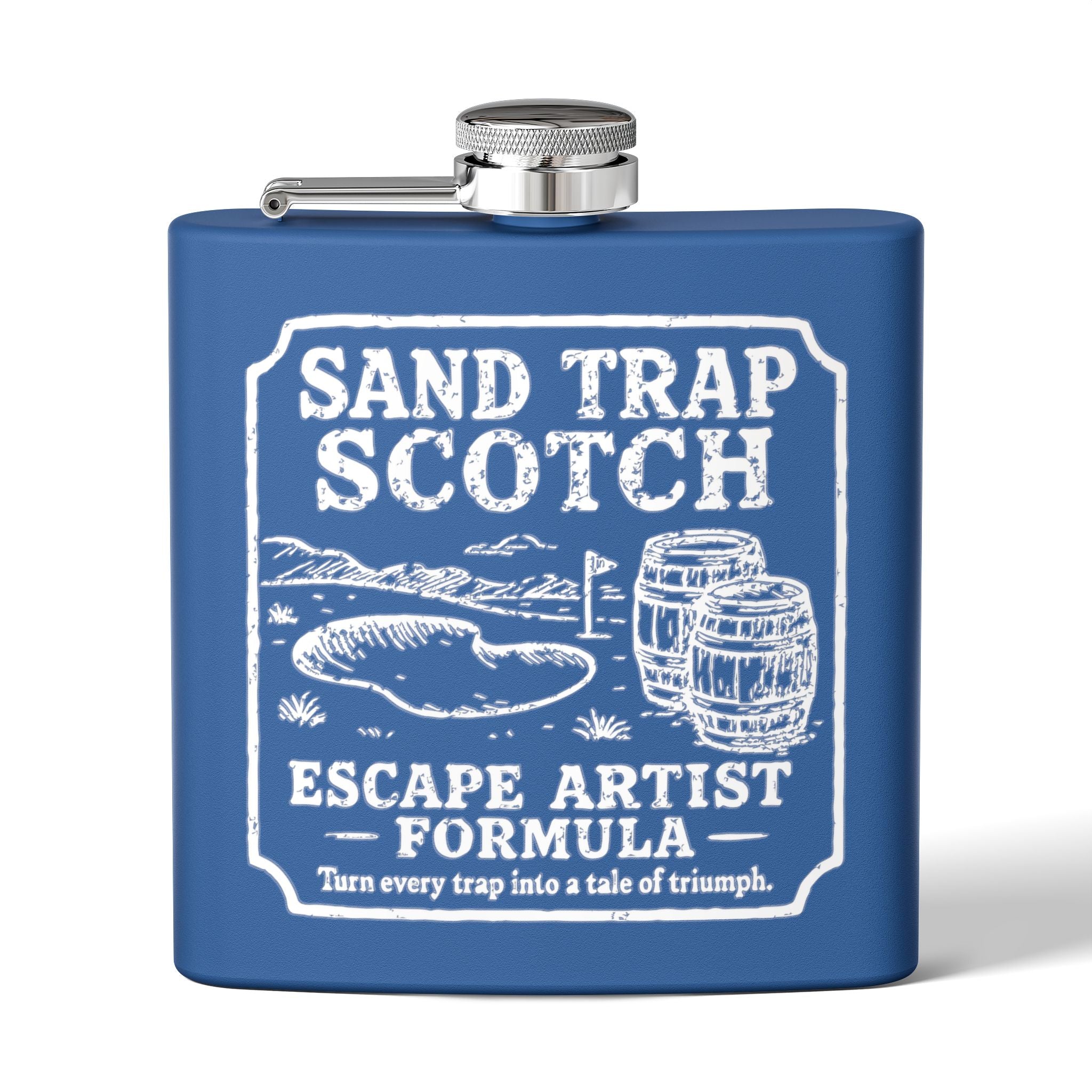 Sand Trap Scotch Flask - 6oz