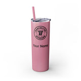 Manchester Local AF Skinny Steel Tumbler with Straw - 20oz