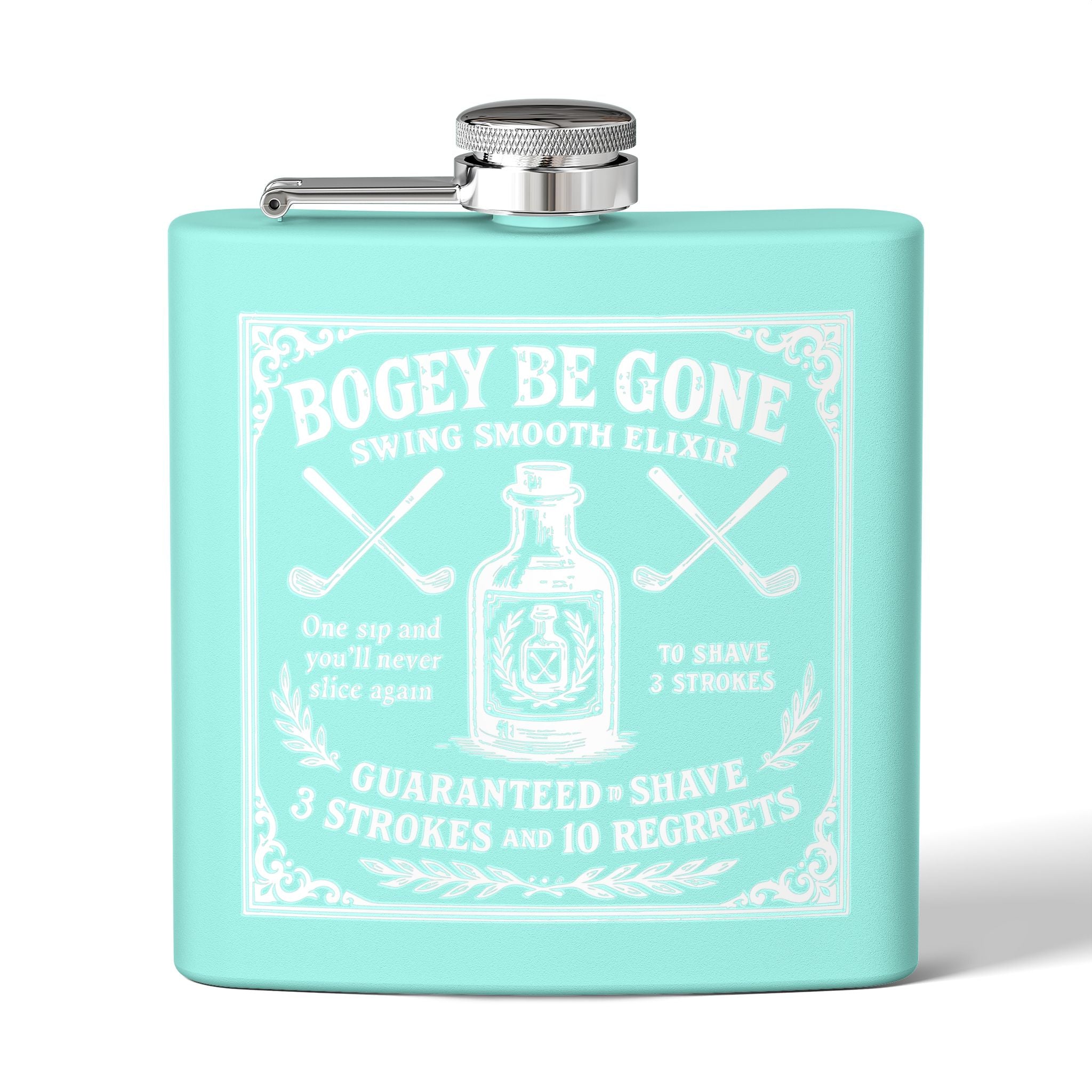 Bogey Be Gone Flask - 6oz