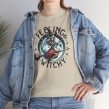 Feeling Witchy Skeleton Basic T-Shirt - Unisex