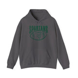 Spartans Heart Green Hoodie - Unisex